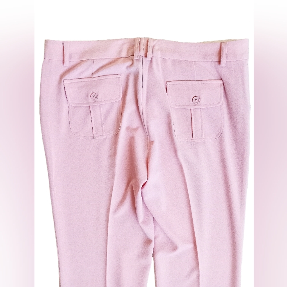 BARBIE PINK🎀/NWOT ZINC Pink Wrinkle Resistant Pants - Picture 5 of 12
